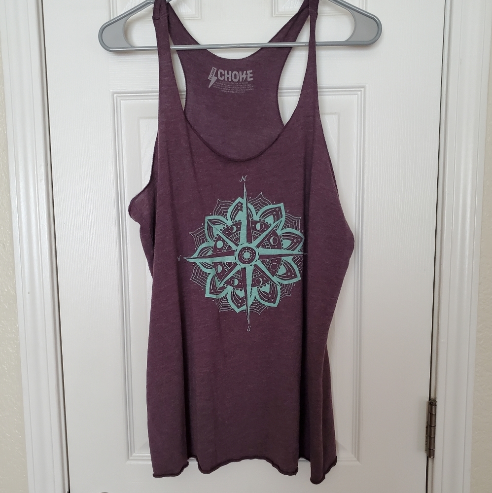 Mandala Compass Tank Top